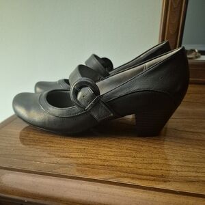 Classic Black Mary Jane Heels - Timeless Women's Dress Pumps Life Stride